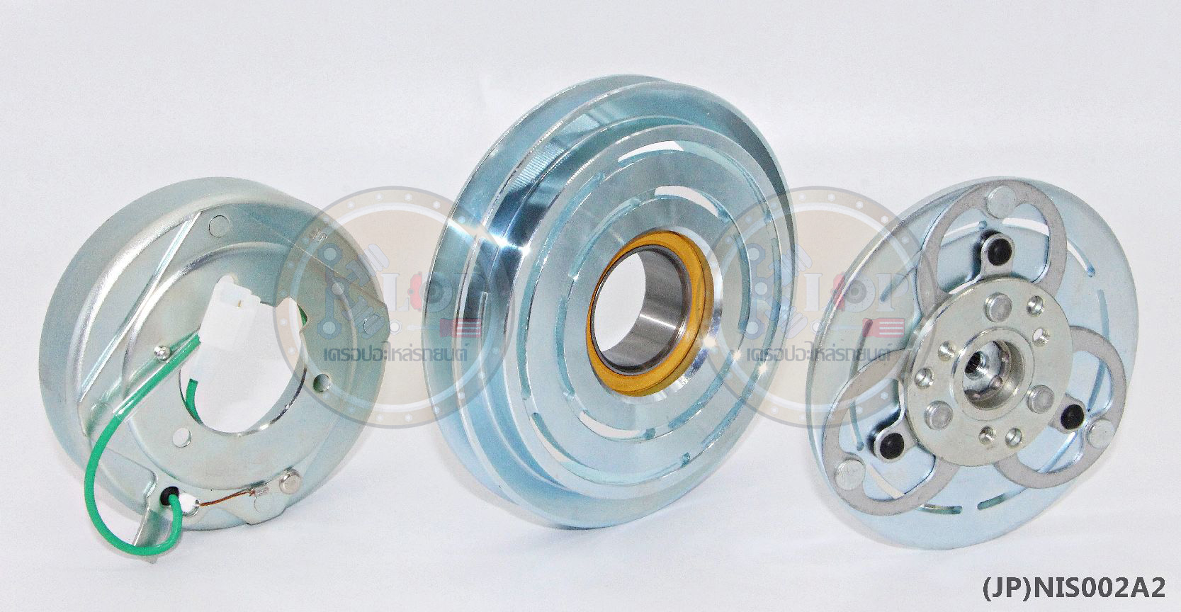 (JP)NIS002A2-JP ชุดหน้าคลัทช์(Vinn) NISSAN FRONTIER 2.5 cc. ร่องA 140mm. 1A 24V.(ญี่ปุ่น)