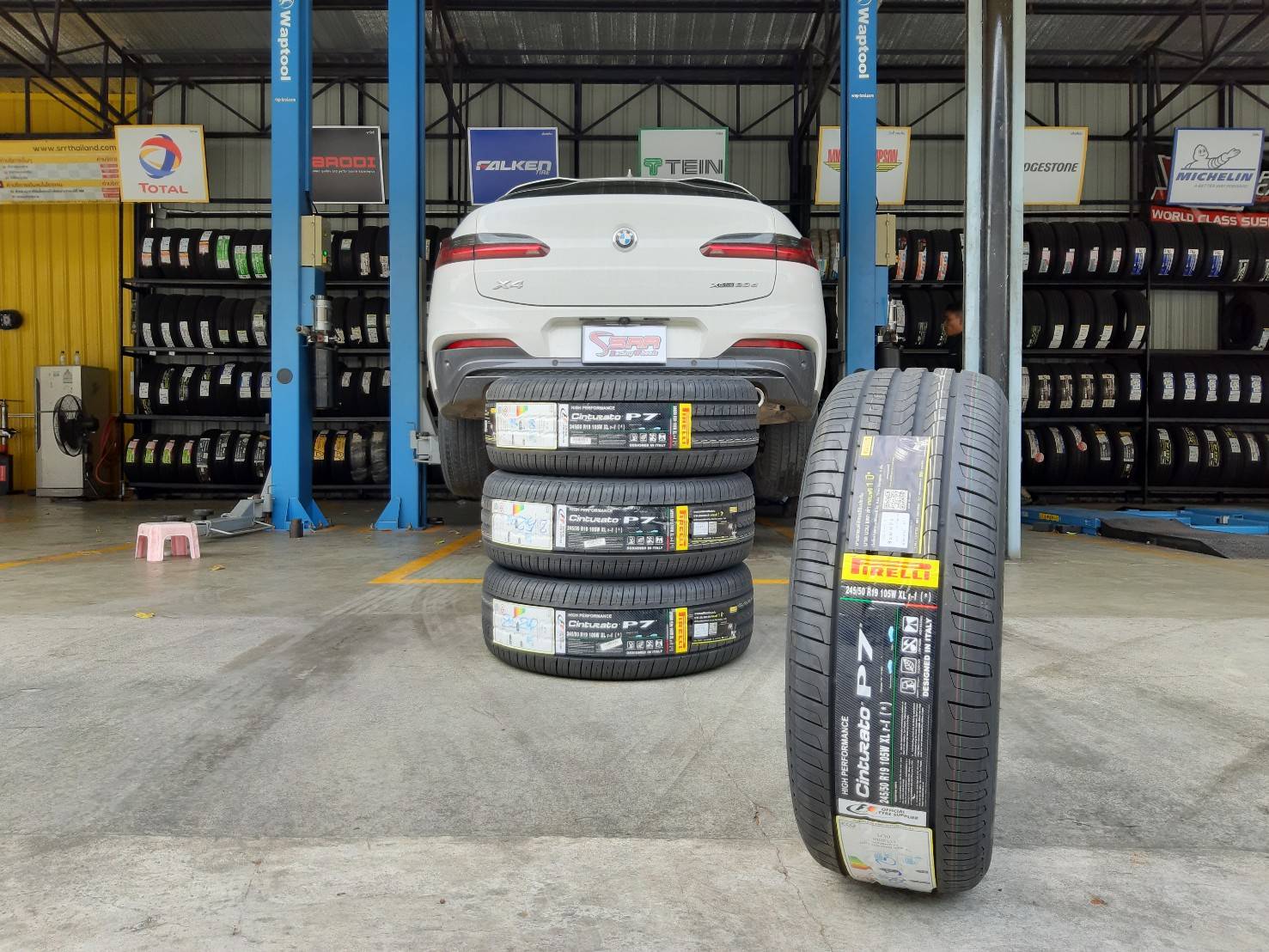 PIRELLI CINTURATO P7 R-F 245/50R19 ยางรันแฟลต ราคาพิเศษ