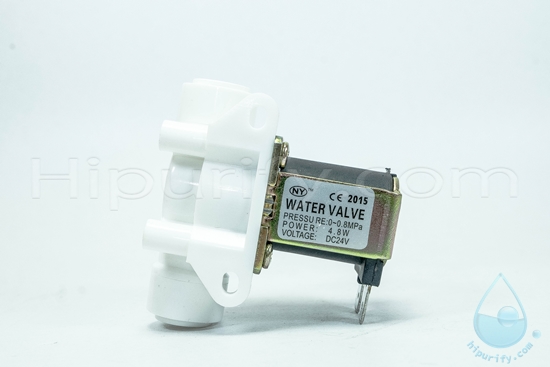 Solenoid Valve Plastic 3/8"(3 หุน) 24 VDC รุ่นเสียบสาย