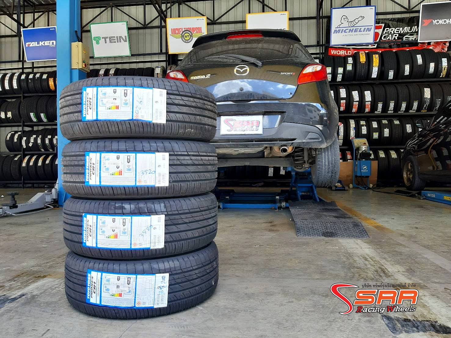 TOYO PROXES CR1 195/55R15 ยางใหม่ปี2020 ลดราคาพิเศษ