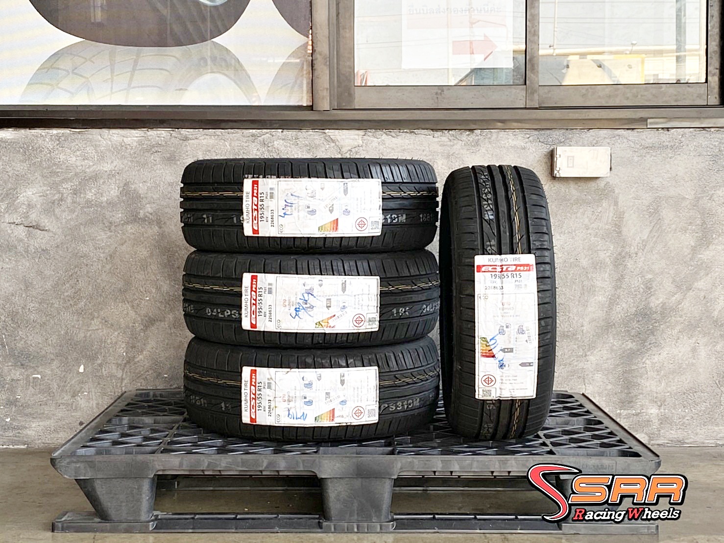 KUMHO ECSTA PS31 195/55R15 ยางใหม่ ลดราคาพิเศษ