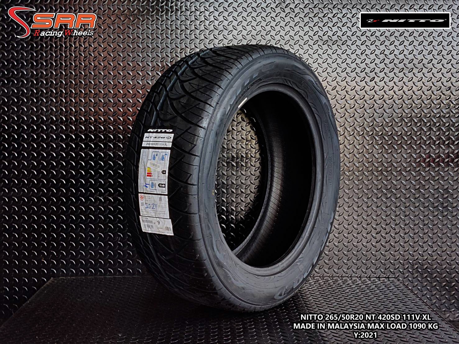 NITTO NT420SD 265/50R20 ยางใหม่ ปี2021 ราคาพิเศษ