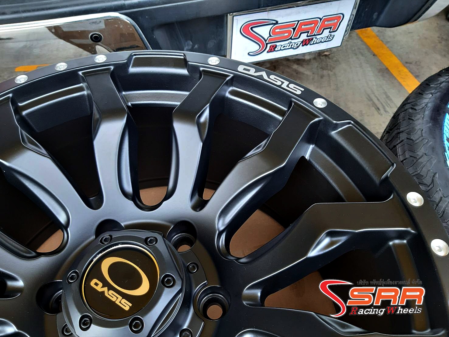 MARVEL-26 OASIS ขอบ18 6H139.7 ET+12 MATTE BLACK+ MILLING POINT