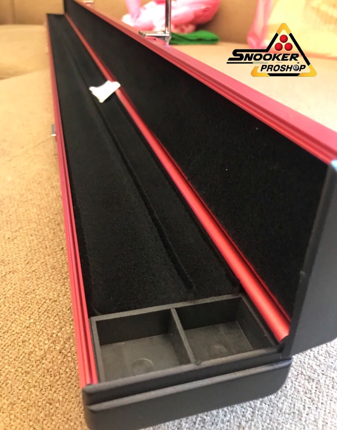 กล่องใส่ไม้คิวท่อนเดียว อลูมิเนียม