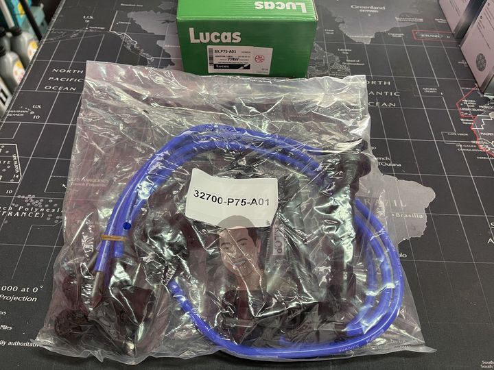 สายคอย์ลจุดระเบิด(LUCAS) HONDA CRV ปี1996-2001 G1 โฉมแรก