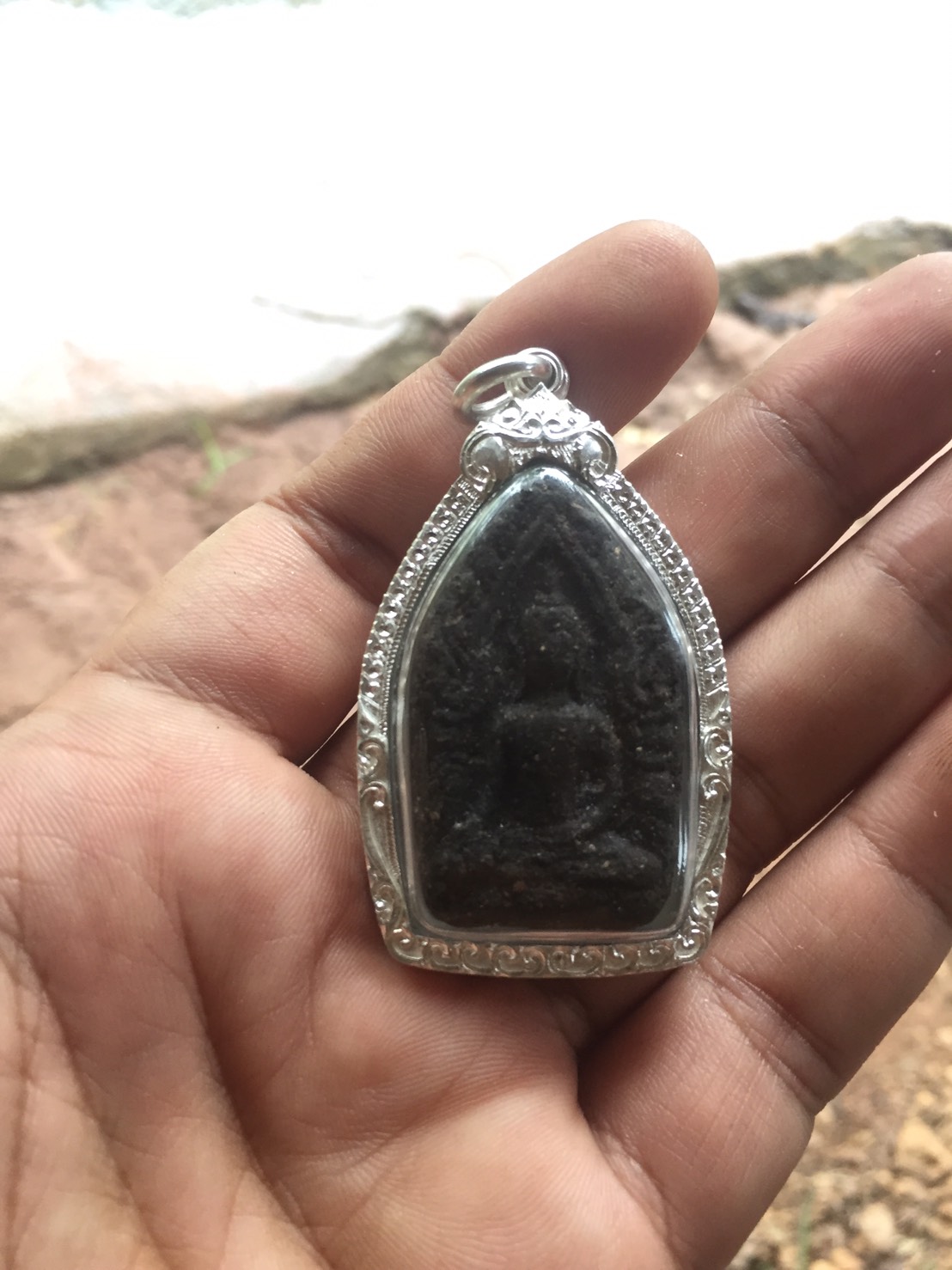 พระขุนแผน ป.1 เนื้อพิเศษ เนื้อสีผึ้ง 7 ป่าช้า