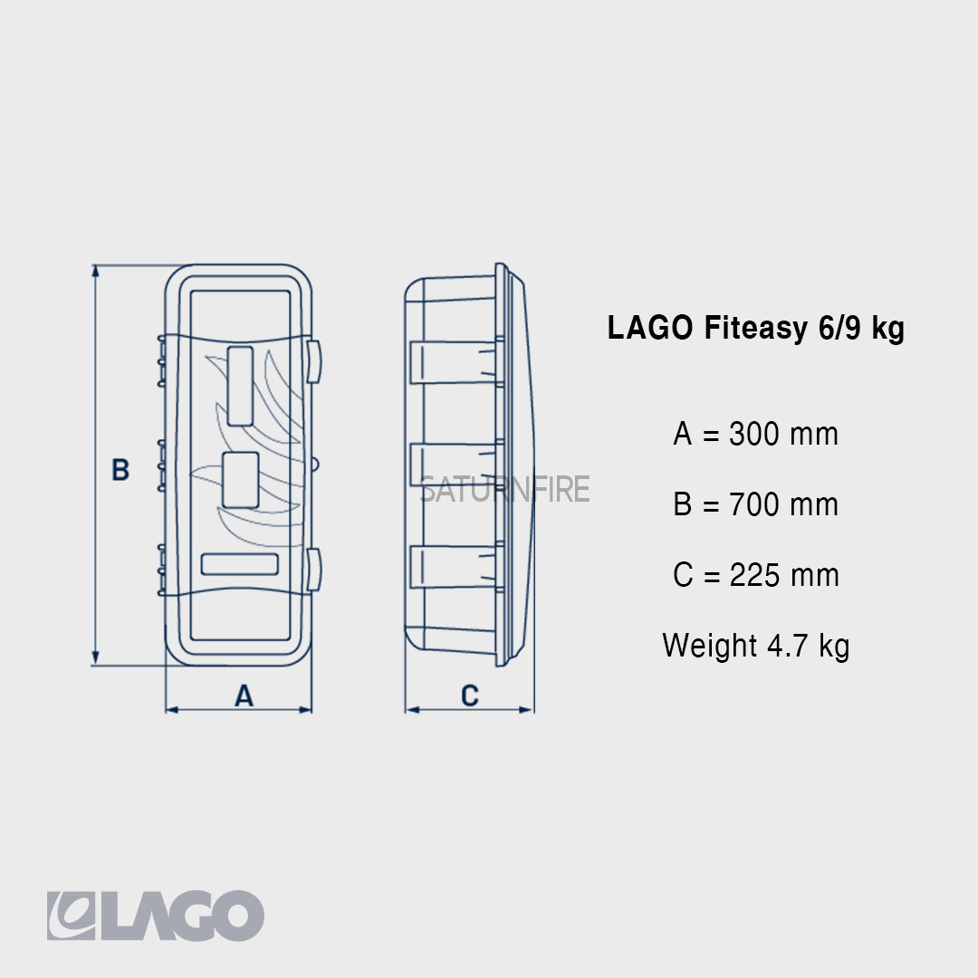 ตู้พลาสติก LAGO รุ่น Fiteasy