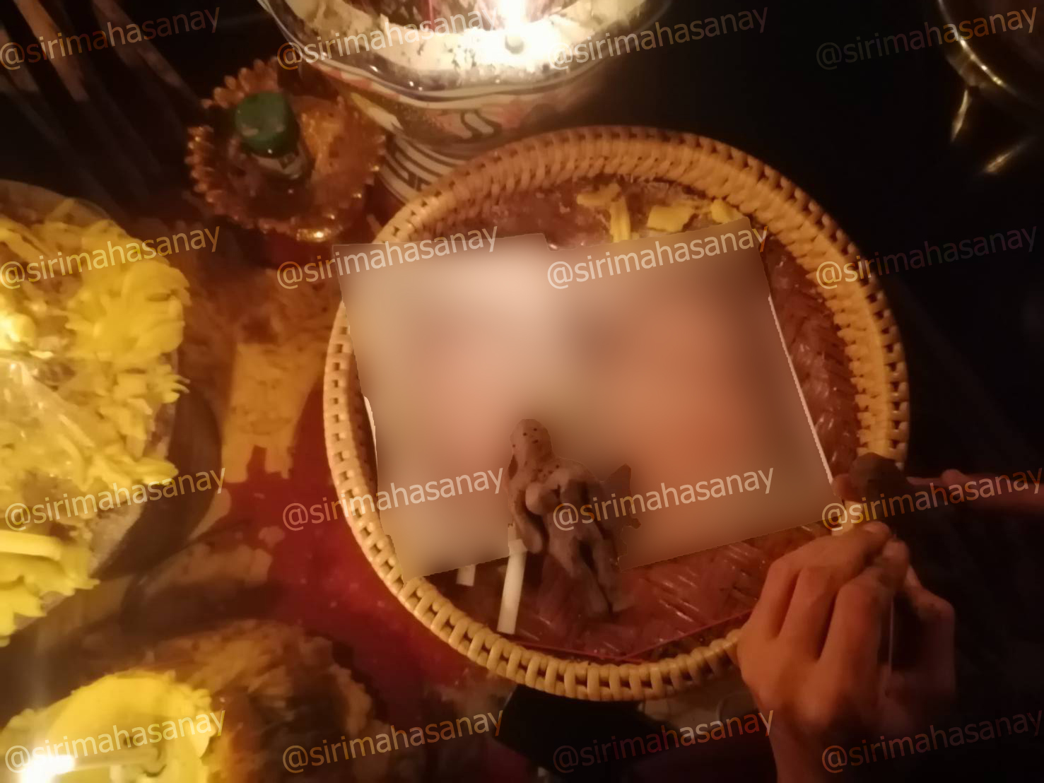 พิธีหุ่นไฟรัก อาจารย์หมี
