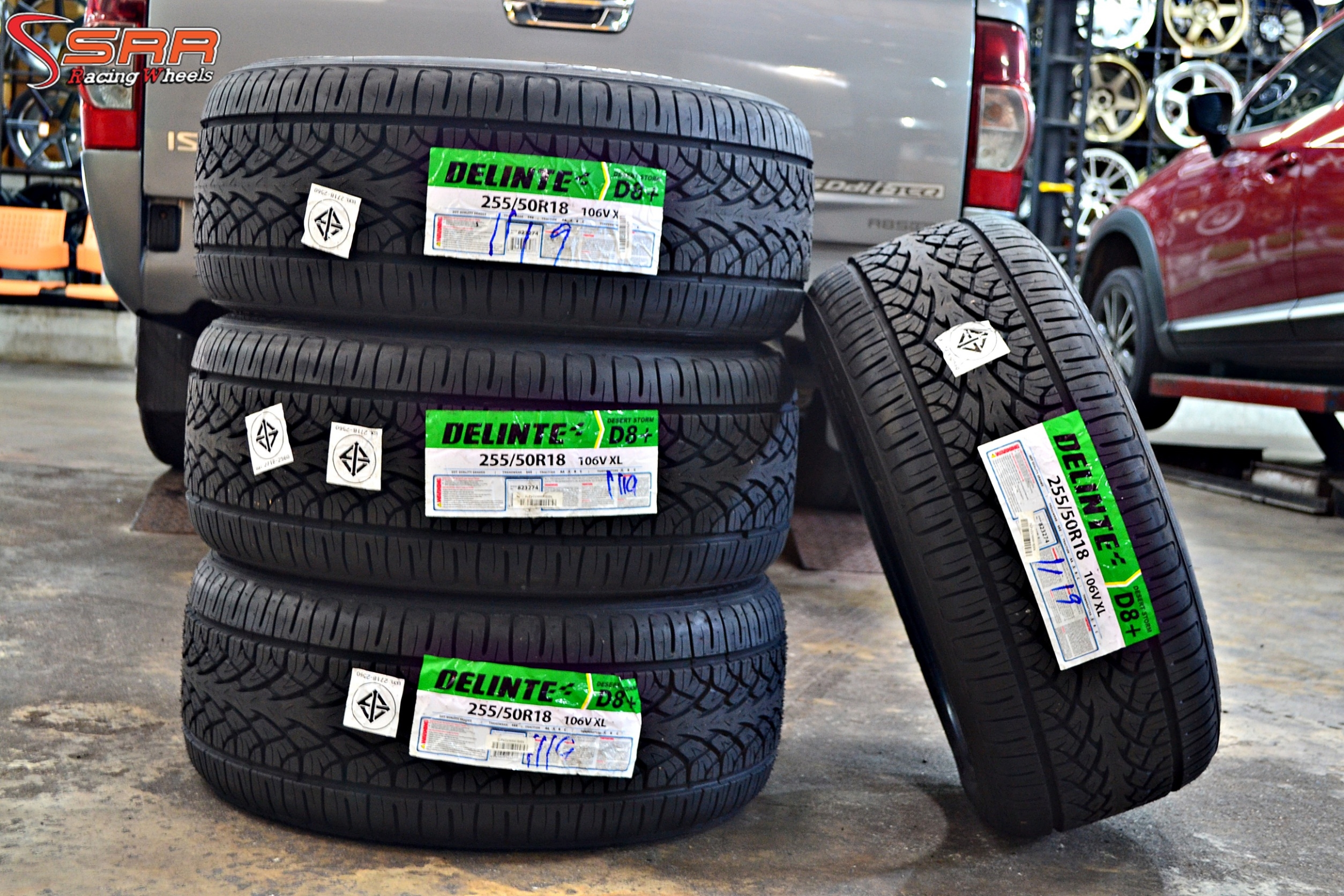 DELINTE DESERT STORM D8+ 255/50R18 ปี19