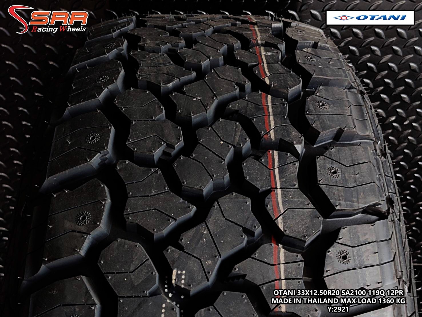 OTANI SA2100 33x12.50R20 ยางใหม่ปี2021 ยางไทย ราคาพิเศษ