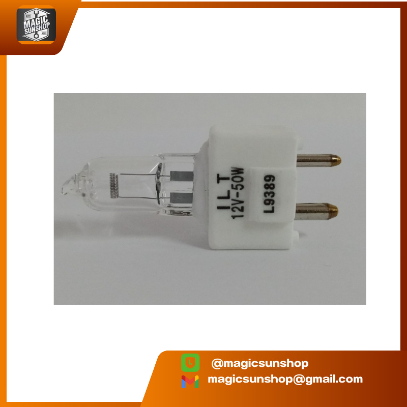 หลอดฮาโลเจน Halogen Precision Pre-focused light bulb Volts12Watts 50Amps L9389