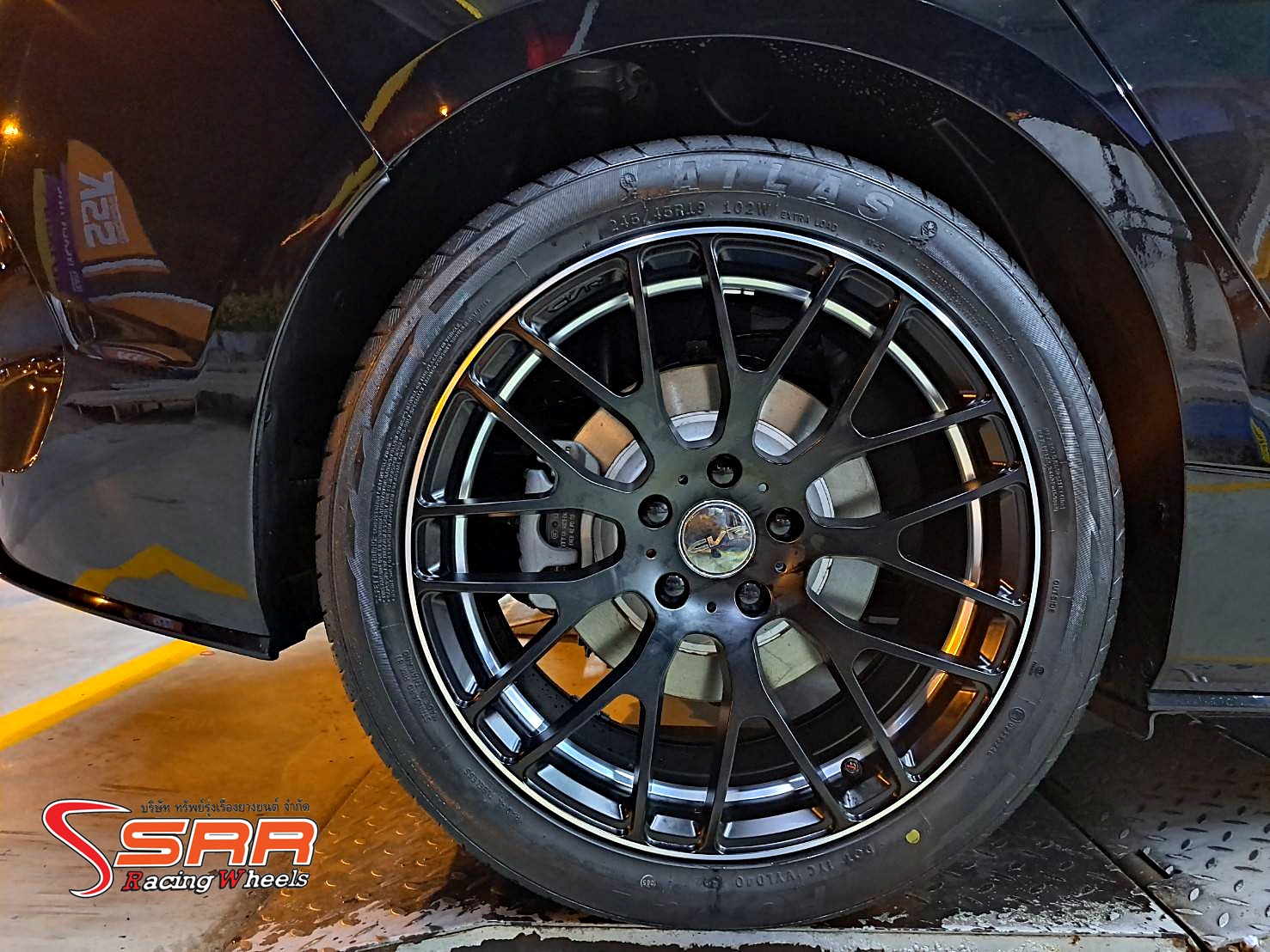 CVR K.speed ขอบ19 หน้า8.5 หลัง9.5 5x120 สำหรับใส่รถBMW และ BYD