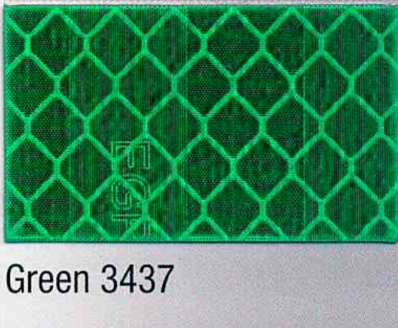 สติ๊กเกอร์สะท้อนแสง เอ็นจิเนียร์ 3M แท้ กว้าง 48 นิ้ว X 45.72 เมตร Engineering GRADE Prismatic EGP งานจราจร