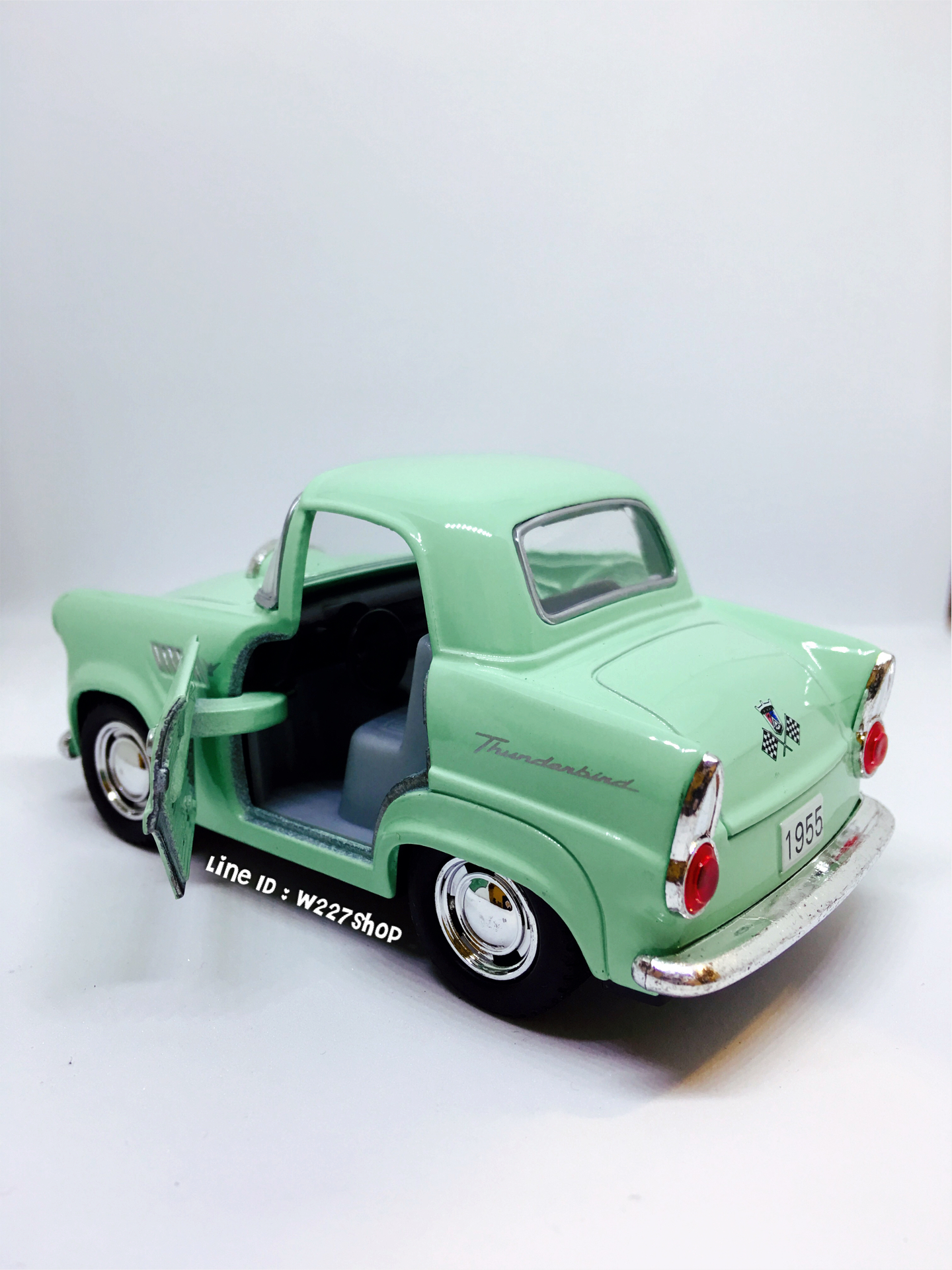 โมเดลรถเหล็ก 1955 Ford Thunderbird ขนาด 4 นิ้ว (ปลีก-ส่ง)