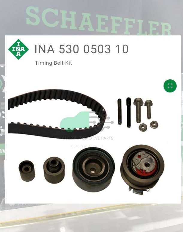 ชุดลูกรอกไทม์มิ่ง(INA) : AUDI A4 A5 A6 Q5 2.0TDI ปี 08, Golf Passat Scirocco, 03L198119