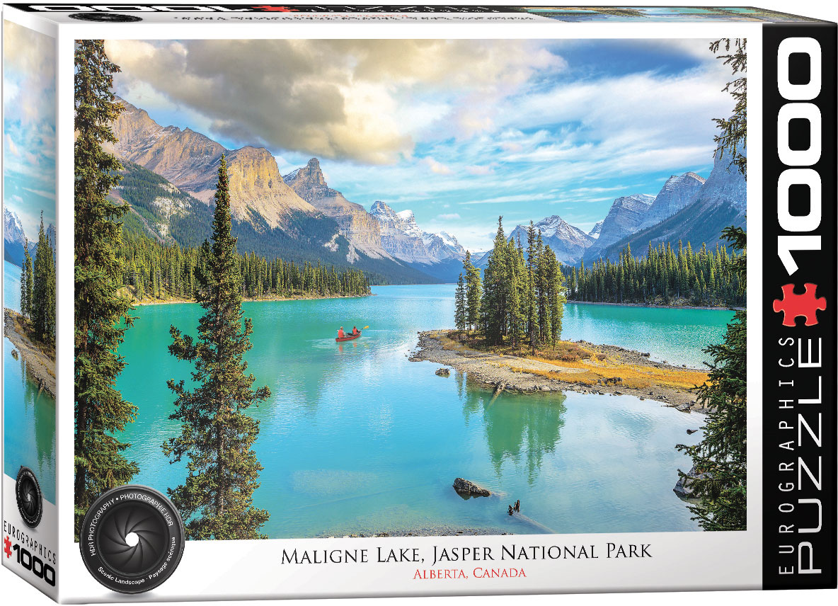 Eurographics - Maligne Lake, Alberta (Non-Pattern) 1000 pcs.