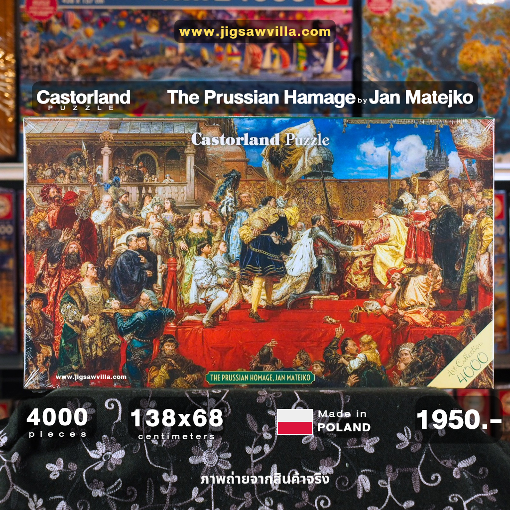 Castorland - The Prussian Homage, Jan Matejko 4000 pcs.