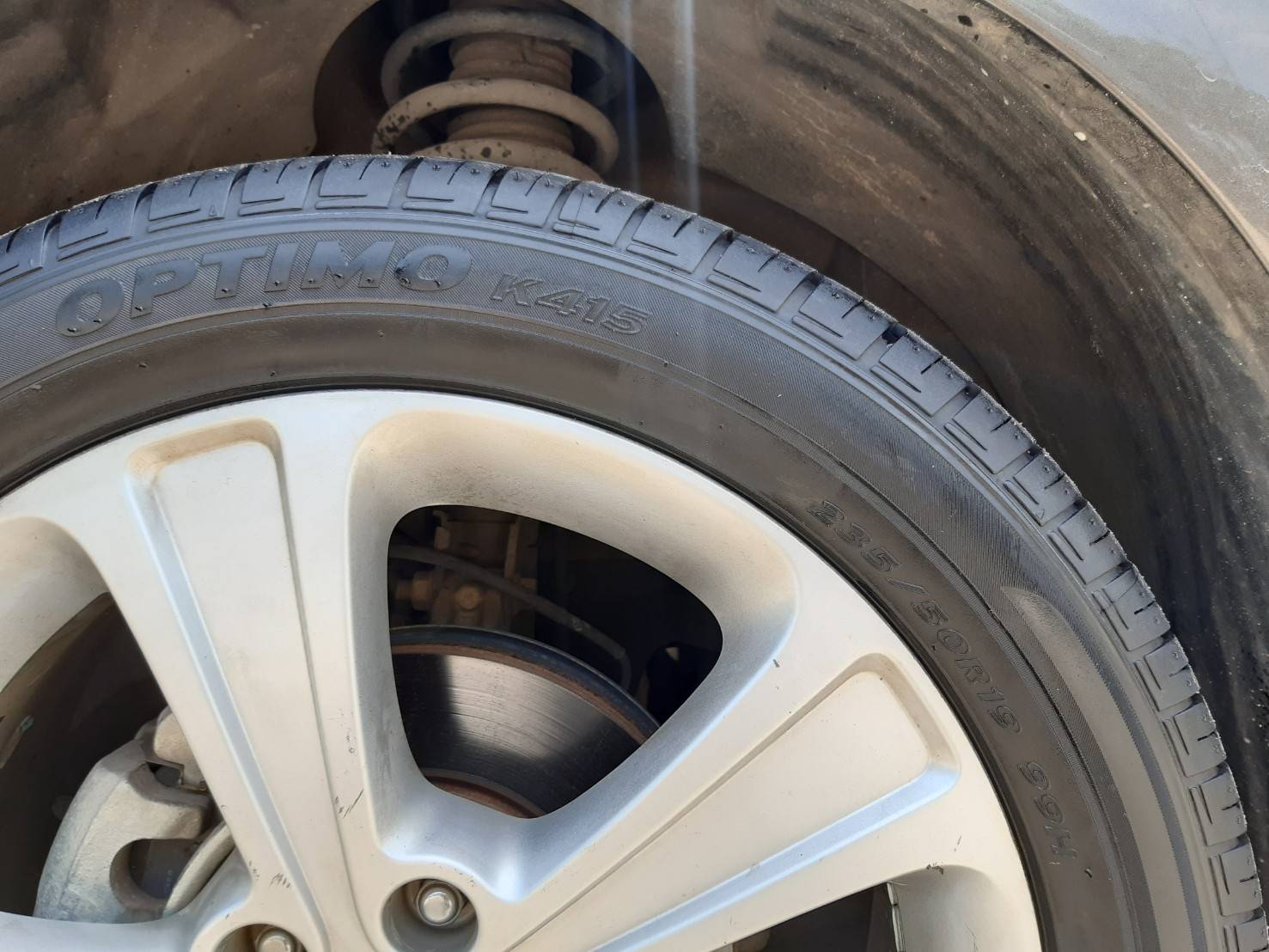 HANKOOK OPTIMO K415 235/50R19 ยางใหม่ปี19 ลดราคาพิเศษ