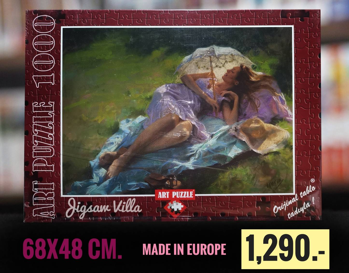 Art Puzzle - Pleasure at Noon by Vicente Romero Rodendo 1000 pcs.