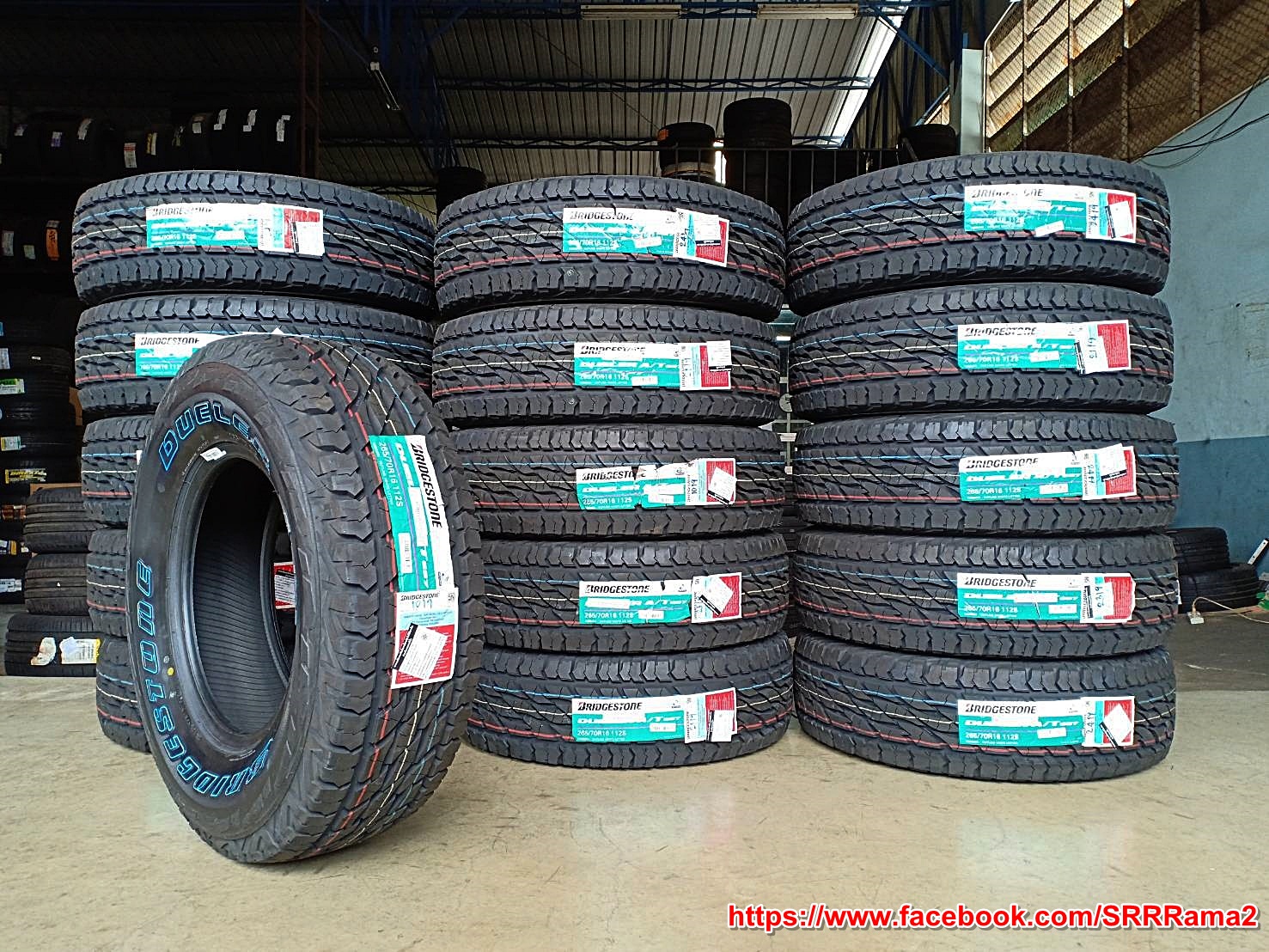 BRIDGESTONE DUELER A/T 697 265/70R16 ยางใหม่ปี19 ลดราคาพิเศษ
