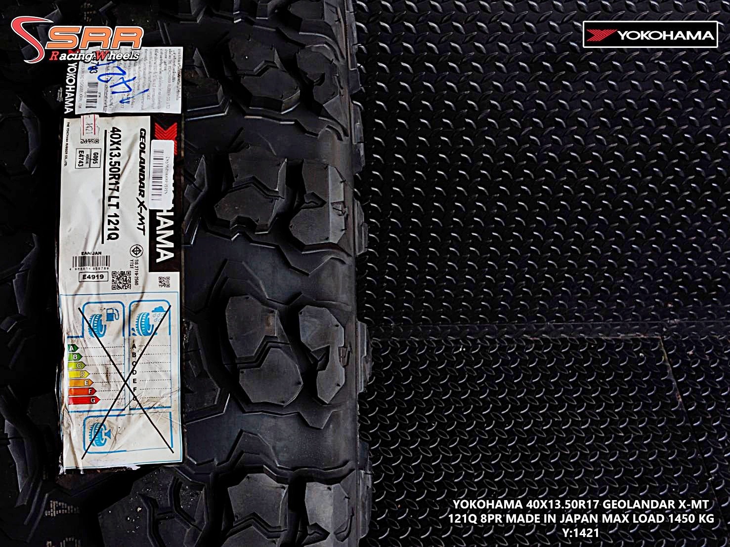 YOKOHAMA GEOLANDAR X-MT 40X13.50R17 ยางมัด40นิ้ว ขอบ17 ราคาพิเศษ