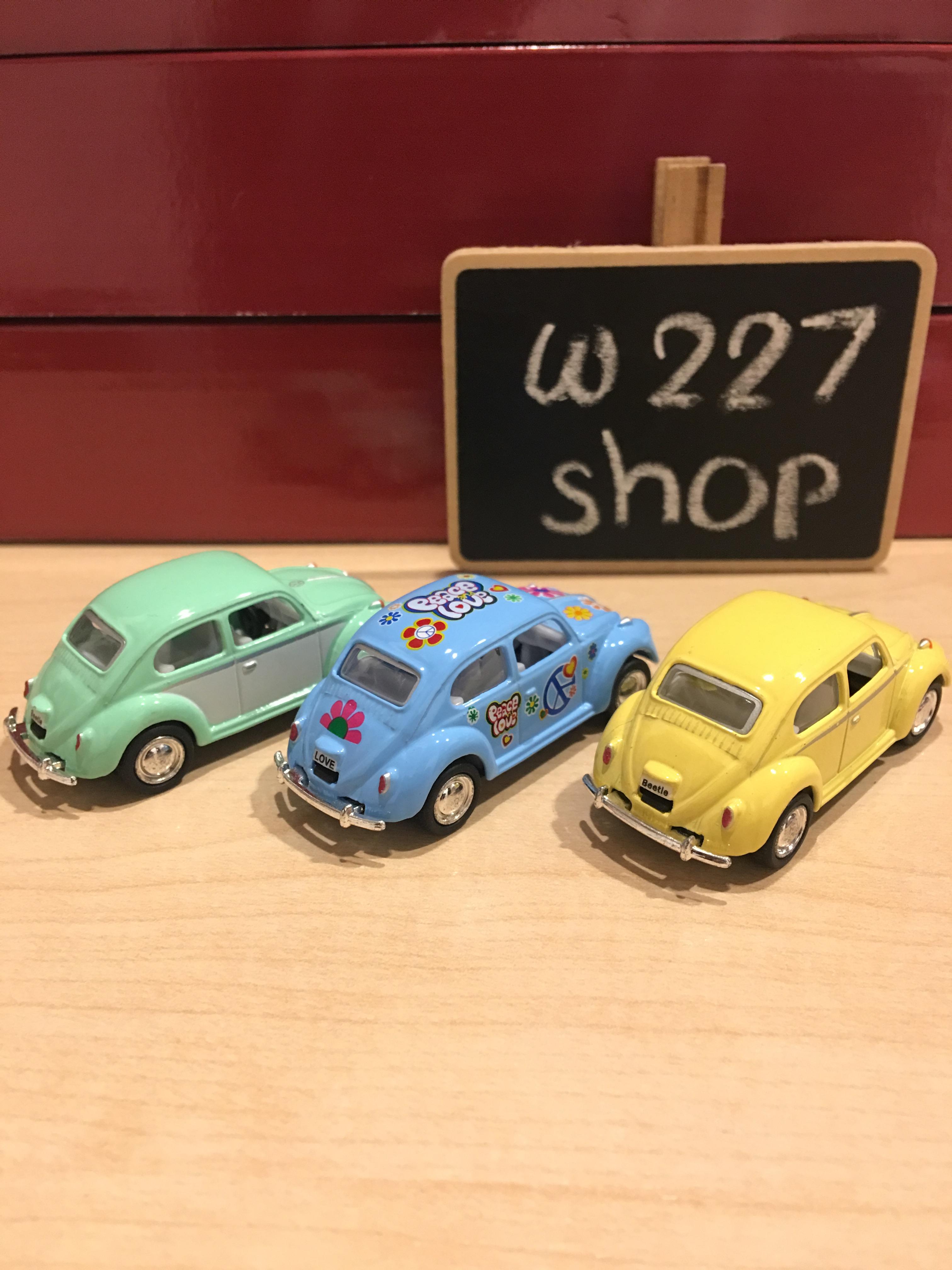 โมเดลรถเหล็ก โฟล์คเต่า 1967 Volkswagen Classical Beetle scale 1:64 ขนาด 2.5 นิ้ว กดลาน (ปลีก-ส่ง)