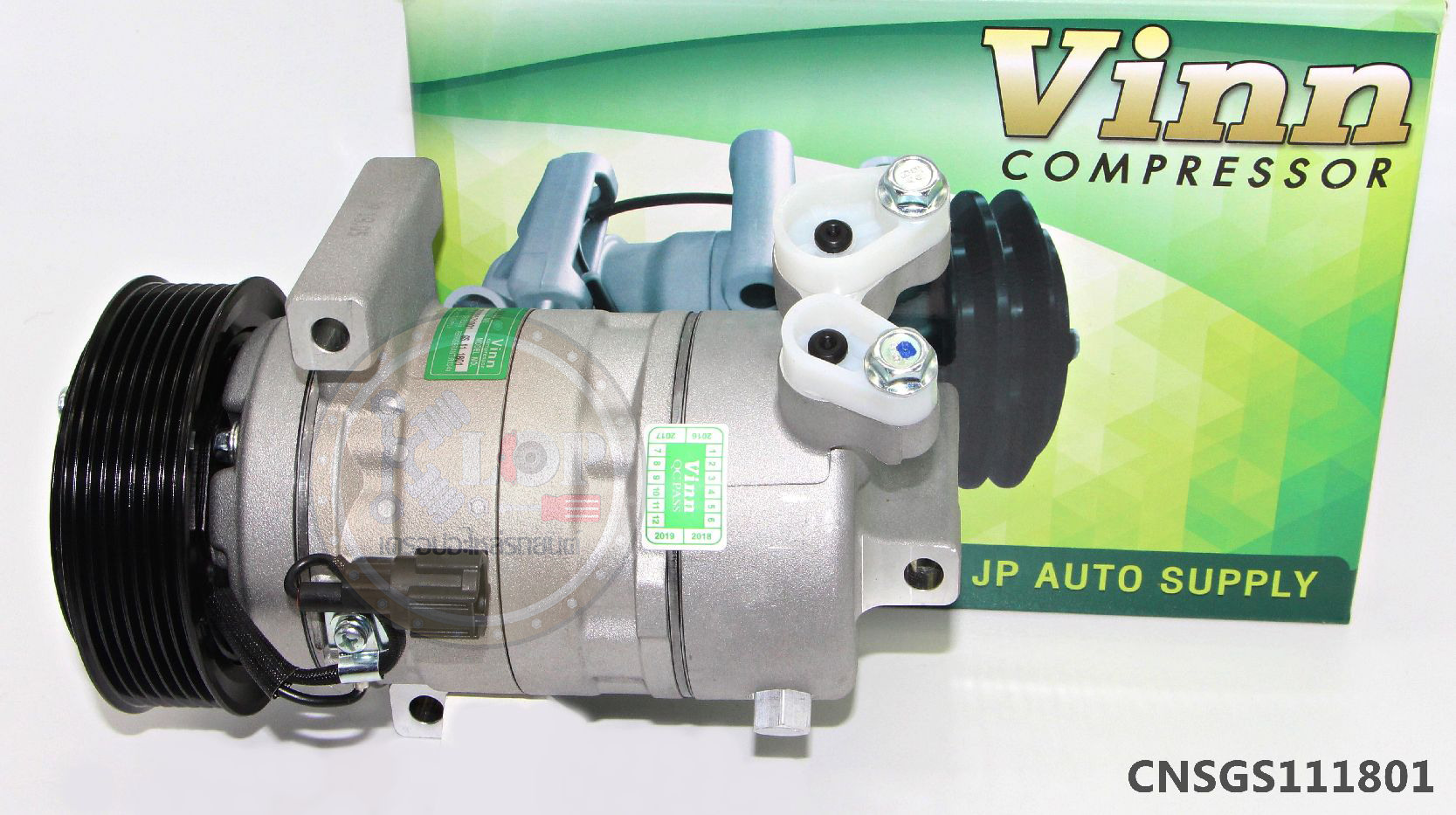 CNSGS111801 คอมแอร์ VINN : 10S11C NISSAN TIIDA (1.6) 7PK (สายคู่) (ลูกสูบ) (งานไตหวัน-จีน)