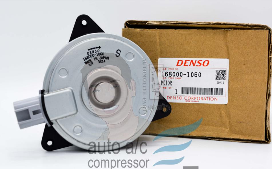 KLOP-T405-07A มอเตอร์พัดลมหม้อน้ำแท้ DENSO Lexus ES250/ES350 1.8,Toyota Altis 2001~2013,Toyota Yaris 2007~2013,Toyota Camry 2007~