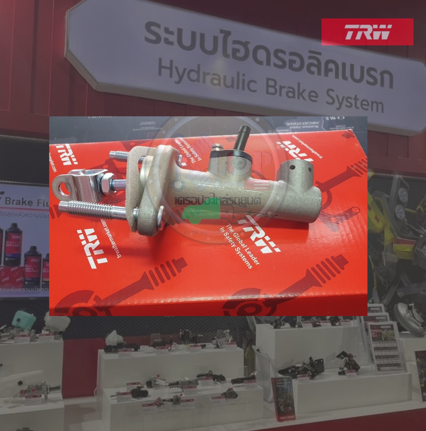 PNB498 แม่ปั๊มคลัทช์บน CIVIC ES DIMENSION'01-06(ABS) M12 5/8"