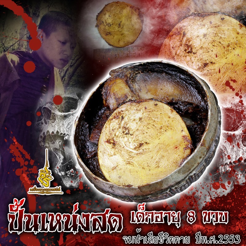 ปั้นเหน่งสด เด็กอายุ 8 ขวบ จมน้ำเสียชีวิตตายปีพ.ศ2553 FA