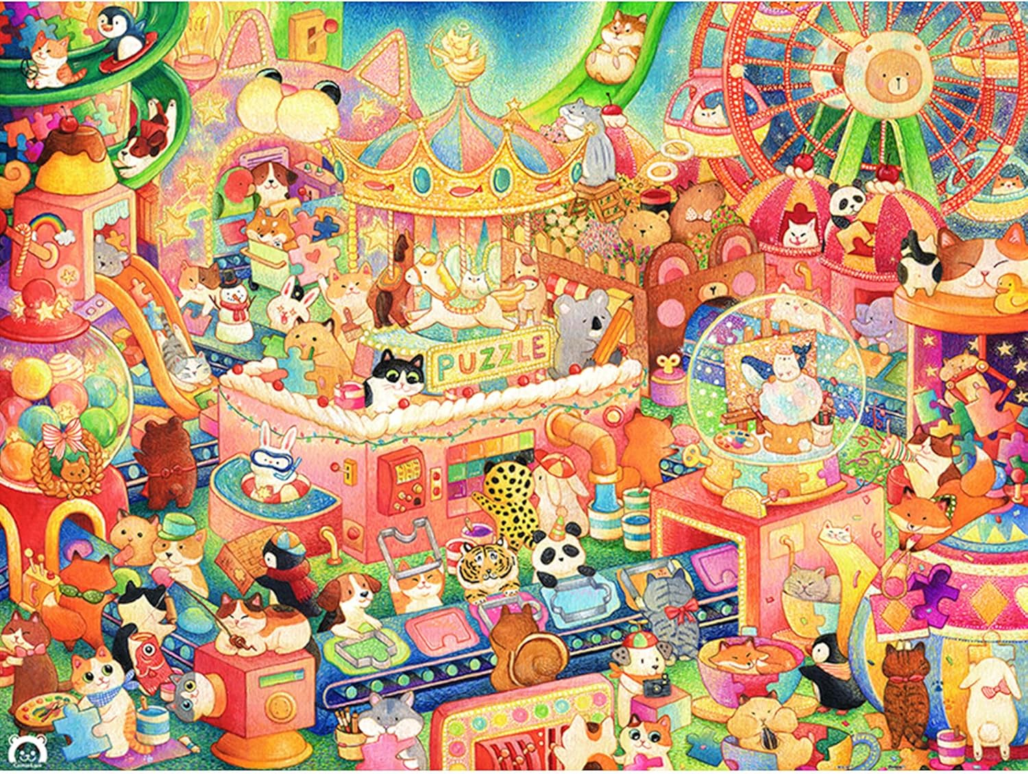 Pintoo - Puzzleland by Cotton Lion 1200 pcs.