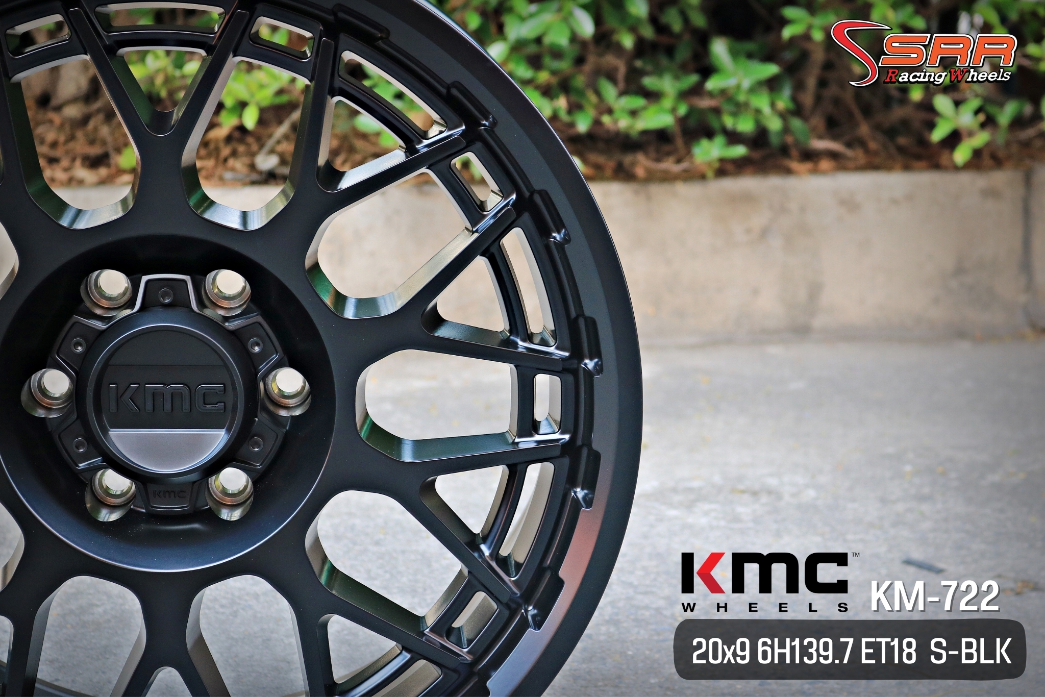 KMC KM722 ขอบ20 6x139.7 ET18 S-BLK ราคาพิเศษ