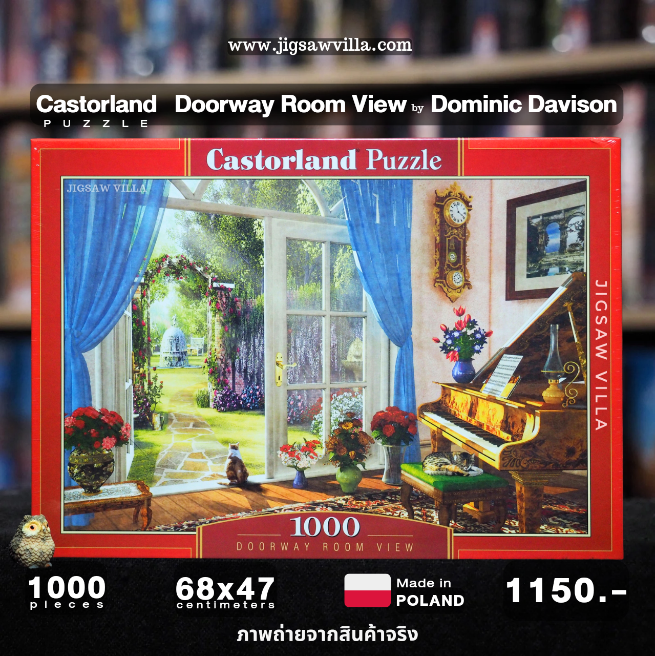 Castorland - Doorway Room View by Dominic Davison 1000 pcs.