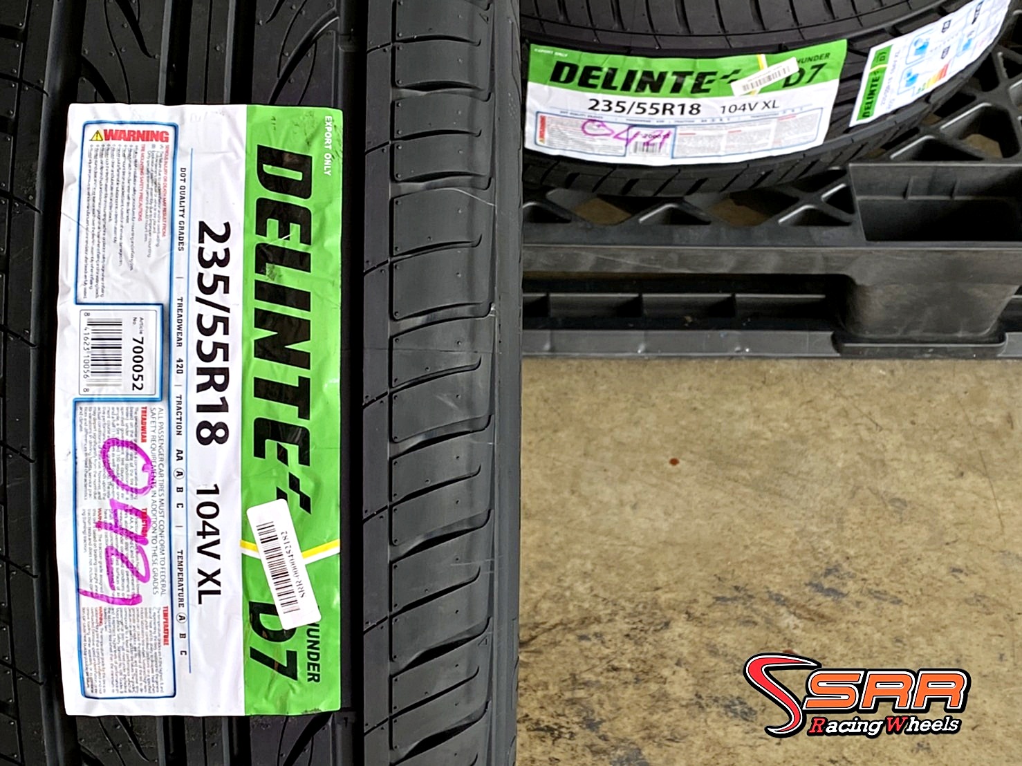 DELINTE THUNDER D7 235/55R18 ยางใหม่ปี21 ราคาพิเศษ