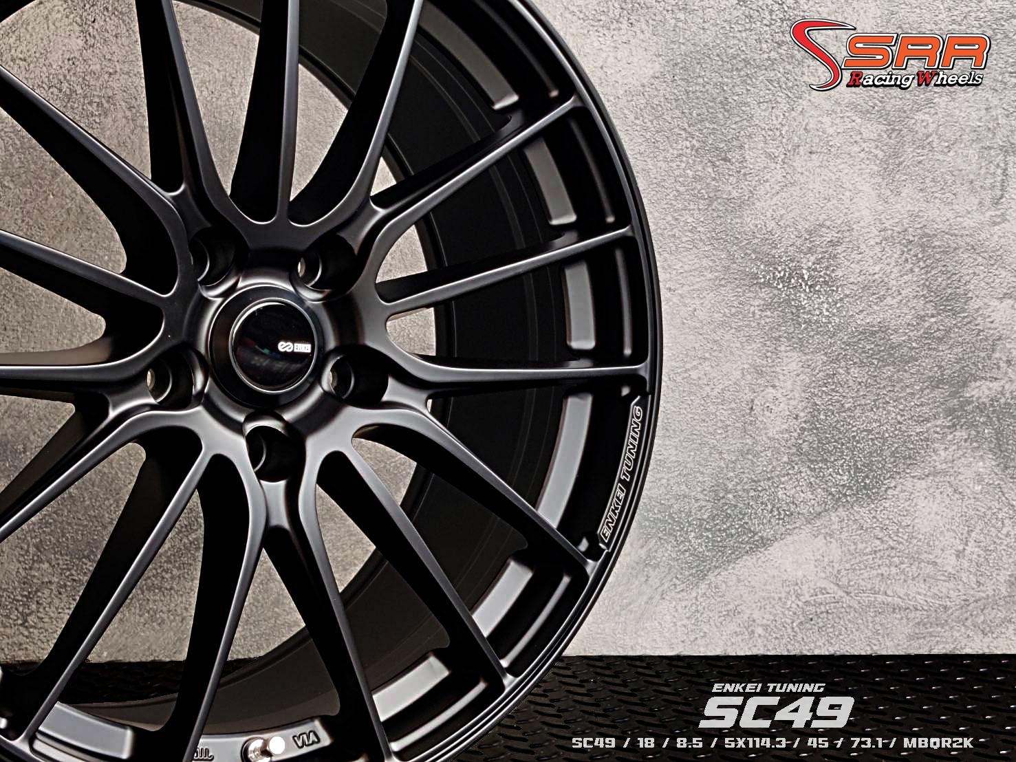 ENKEI TUNING SC49 ขอบ18 5x114.3 ET45 MBQR2K ราคาพิเศษ