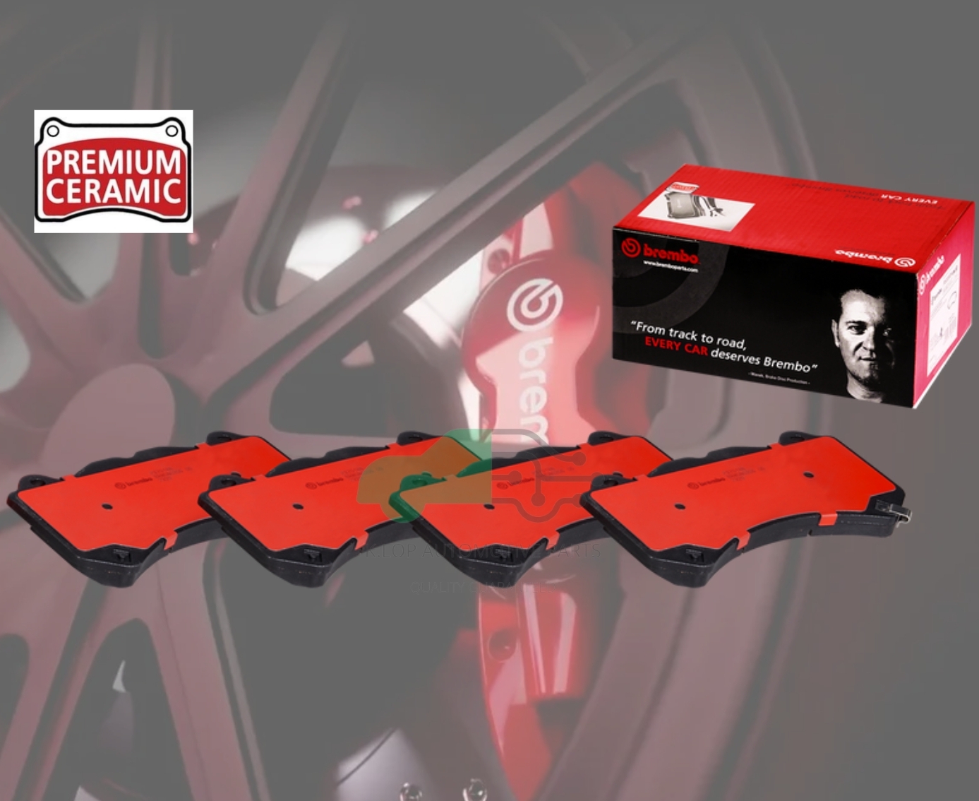 P37 018N ผ้าเบรกหน้า (แท้ BREMBO รุ่น Ceramic) Chevrolet Camaro 2.0/6.2 2016-