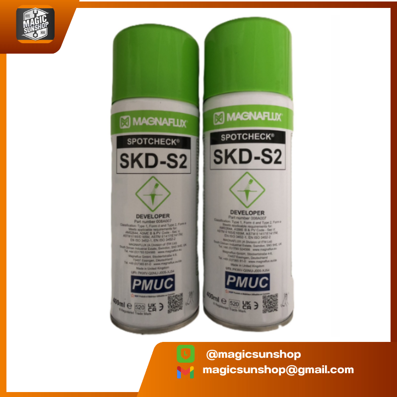 907362 น้ำยาเน้นรอย สีขาว SKD-S2 400ml