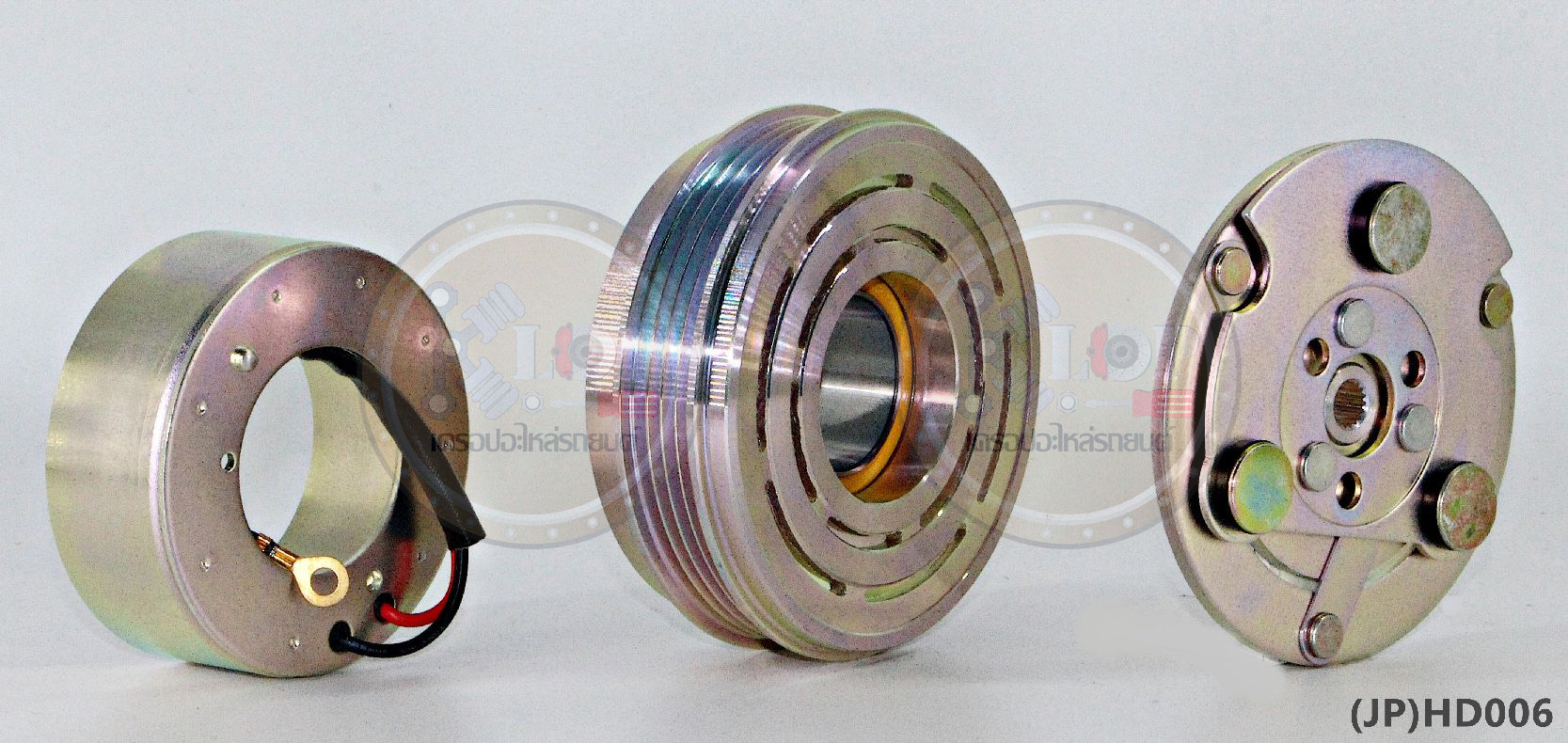 (JP)HD006 ชุดหน้าคลัทช์(Vinn) HONDA CIVIC ปี1994-1996 090 R134a 110mm. 4PK 12V.