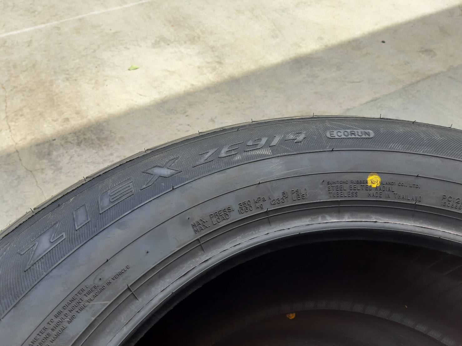 FALKEN ZE914 ECORUN 265/60R18 ยางใหม่ ปี2020 ลดราคาพิเศษ