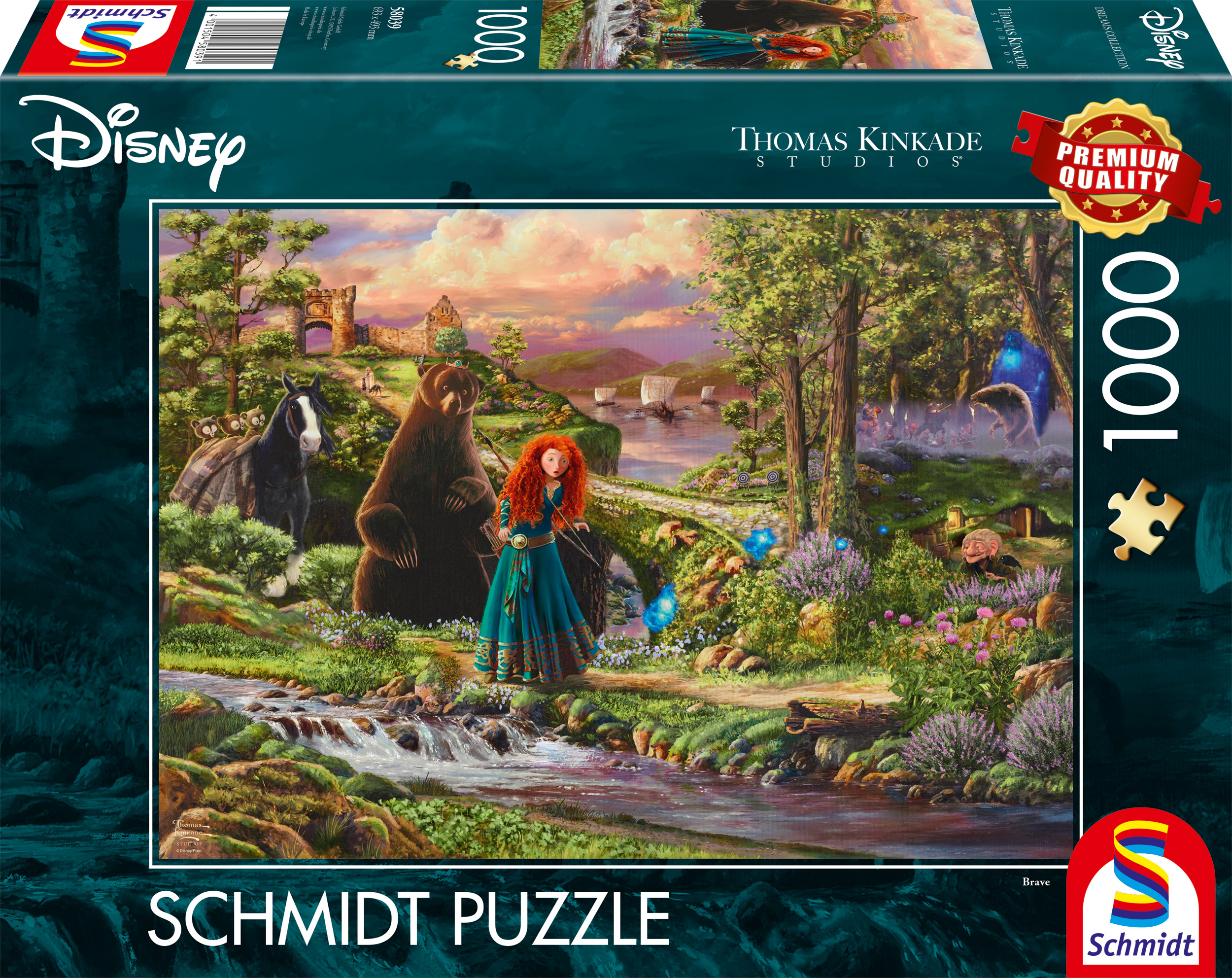 Schmidt - Disney : Brave by Thomas Kinkade 1000 pcs.