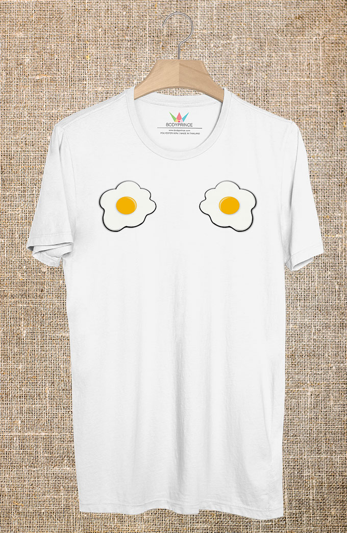 BP92 เสื้อยืด ไข่ดาว