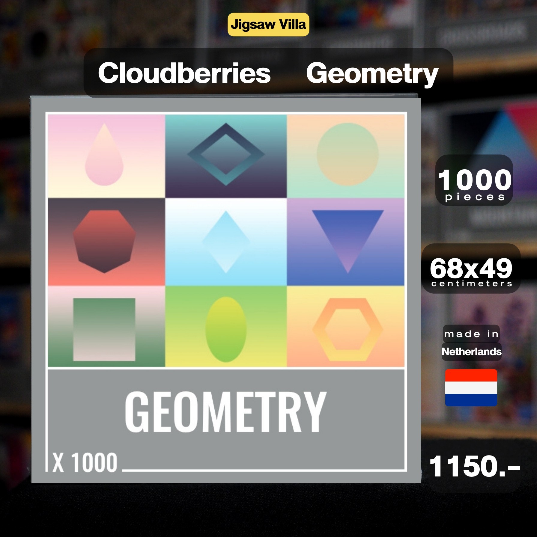 Cloudberries - Geometry 1000 pcs.