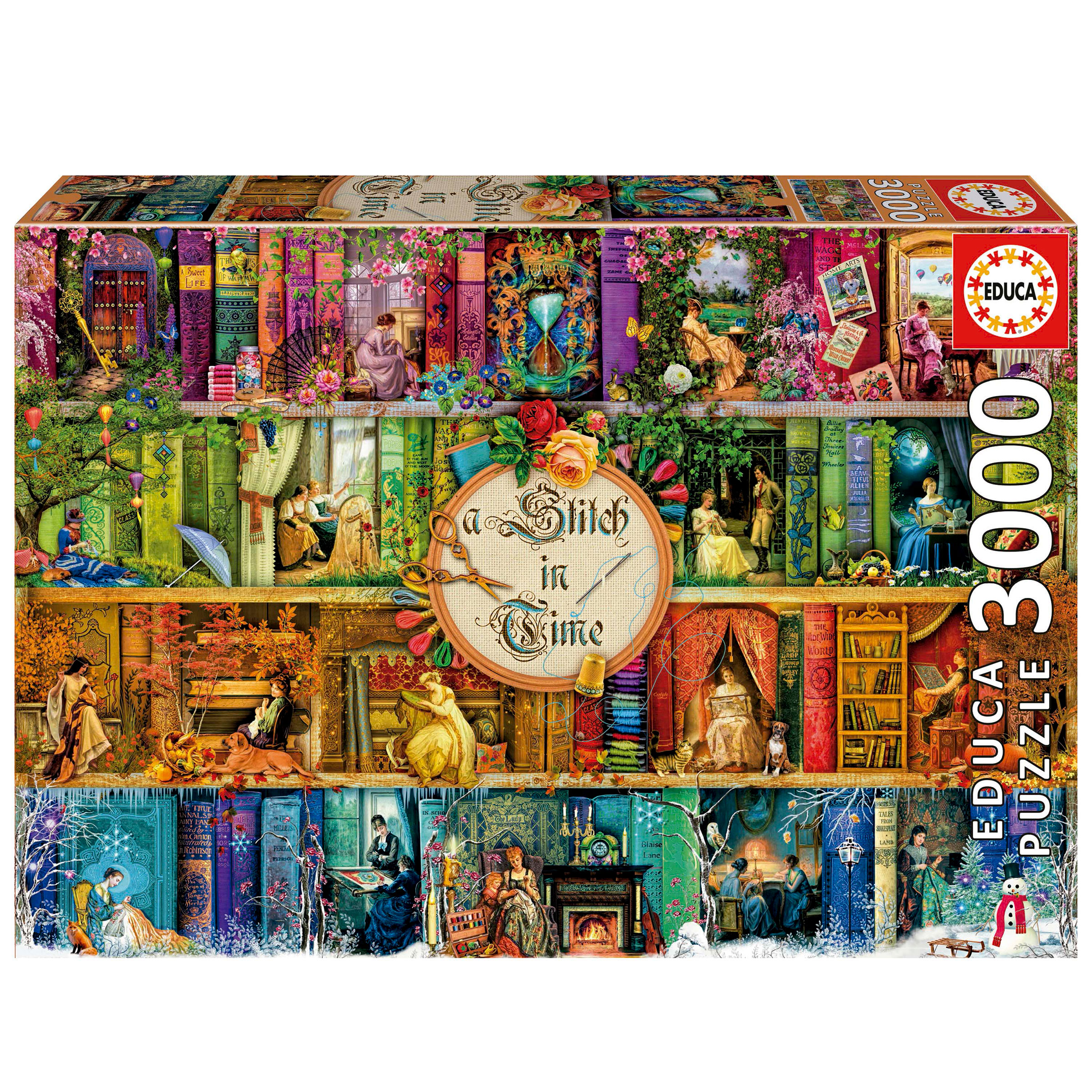 Educa - A Stitch in Time by Aimee Stewart 3000 pcs.