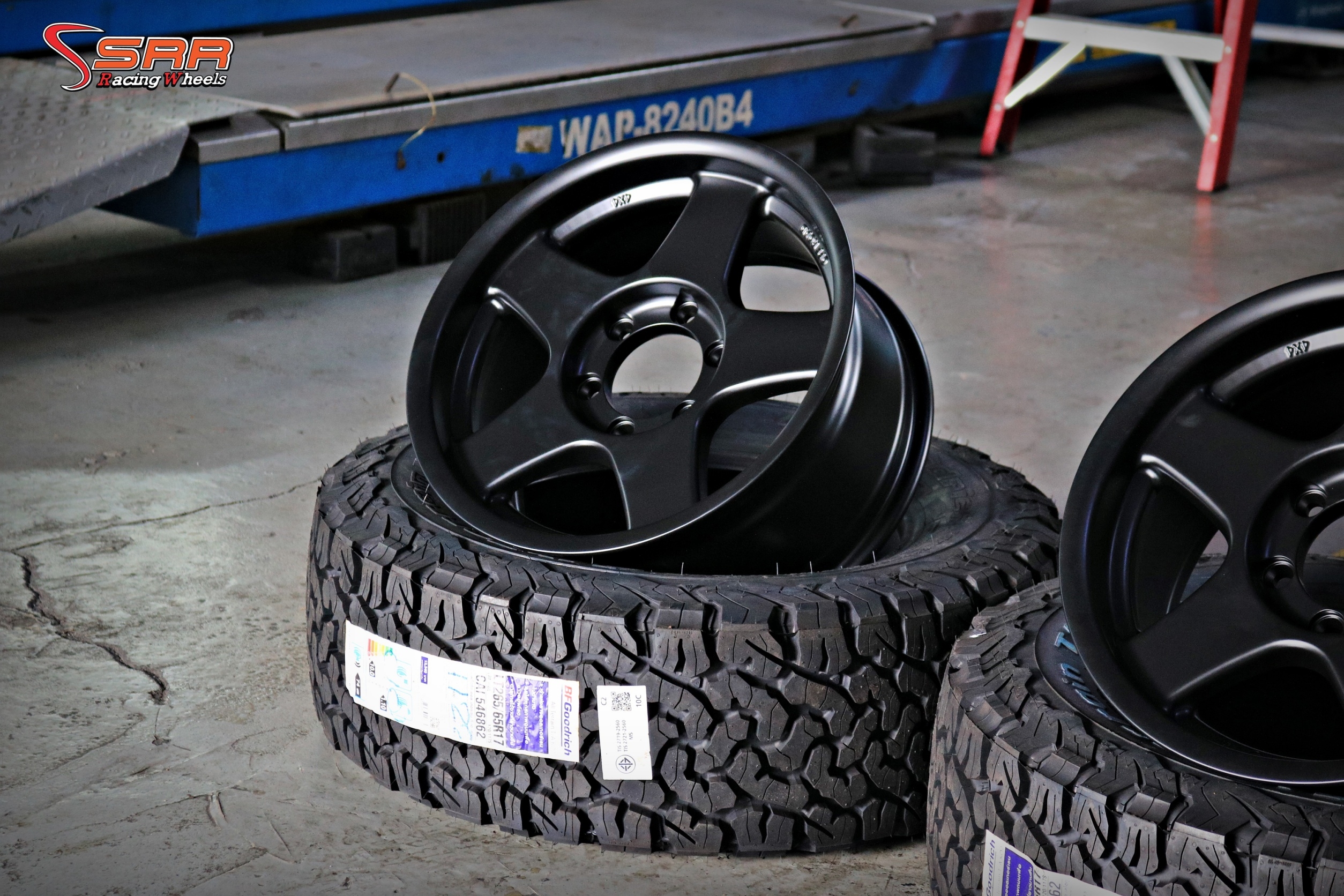 BRADLEY ล้อไทย ขอบ17 6x139.7 ET20 MATTE BLACK ราคาพิเศษ