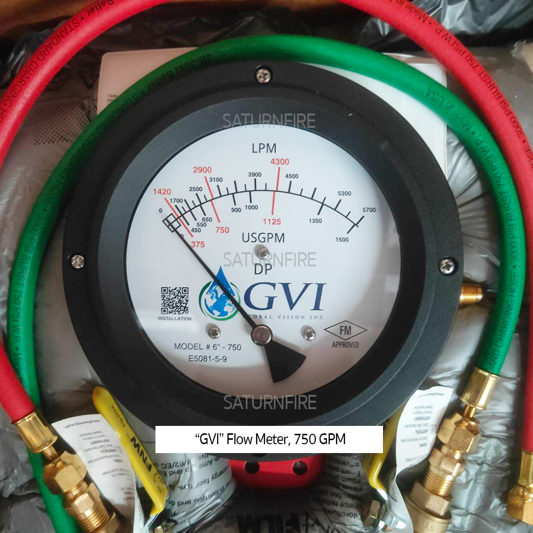 GVI Fire Pump Flow Meter, FM Approved