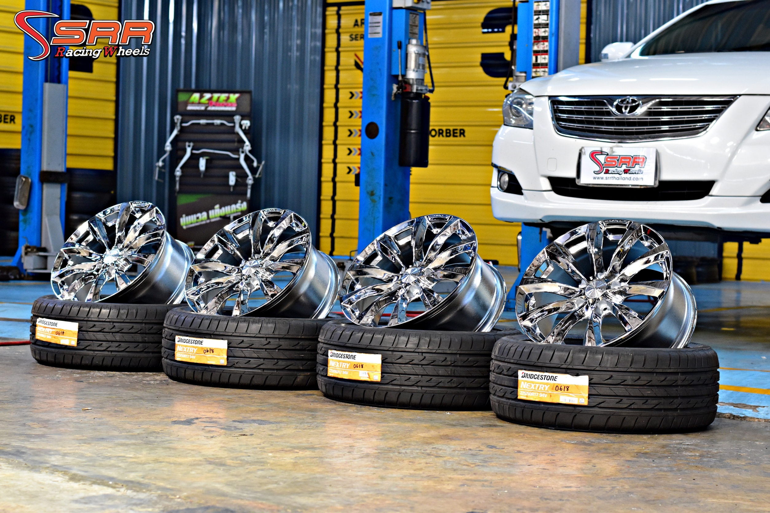 VENERDI F20K48 ขอบ17 ET42 5x114.3 CHROME