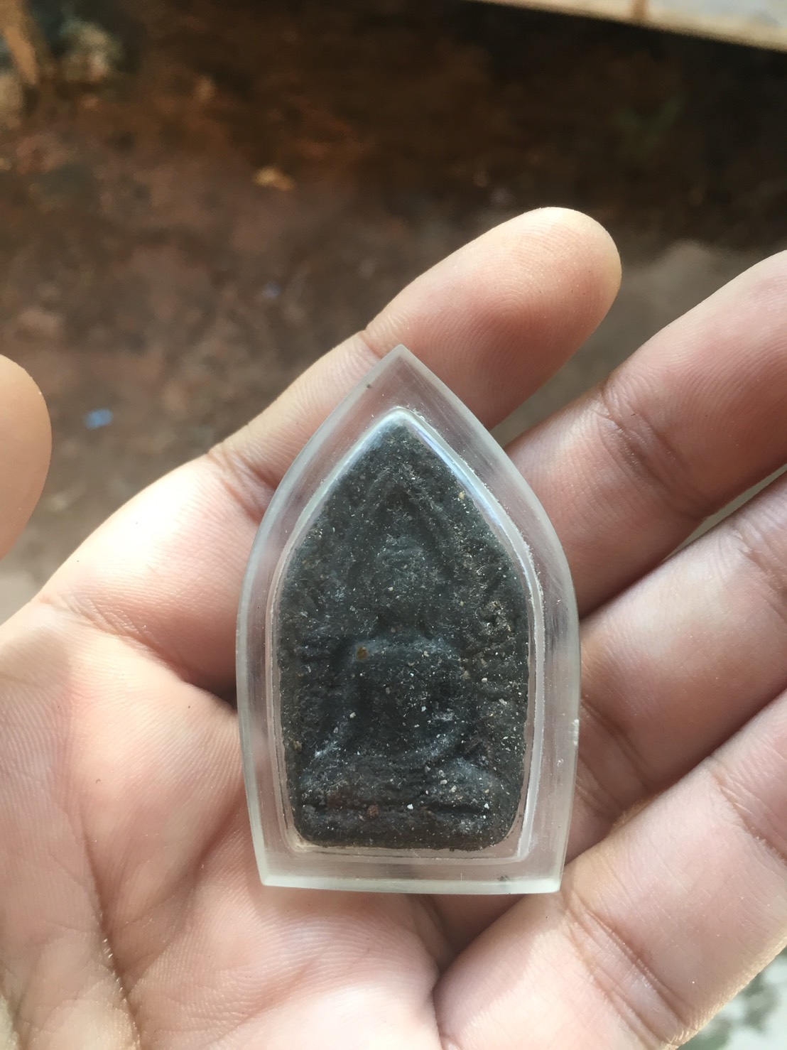 พระขุนแผน ป.1 เนื้อพิเศษ เนื้อสีผึ้ง 7 ป่าช้า