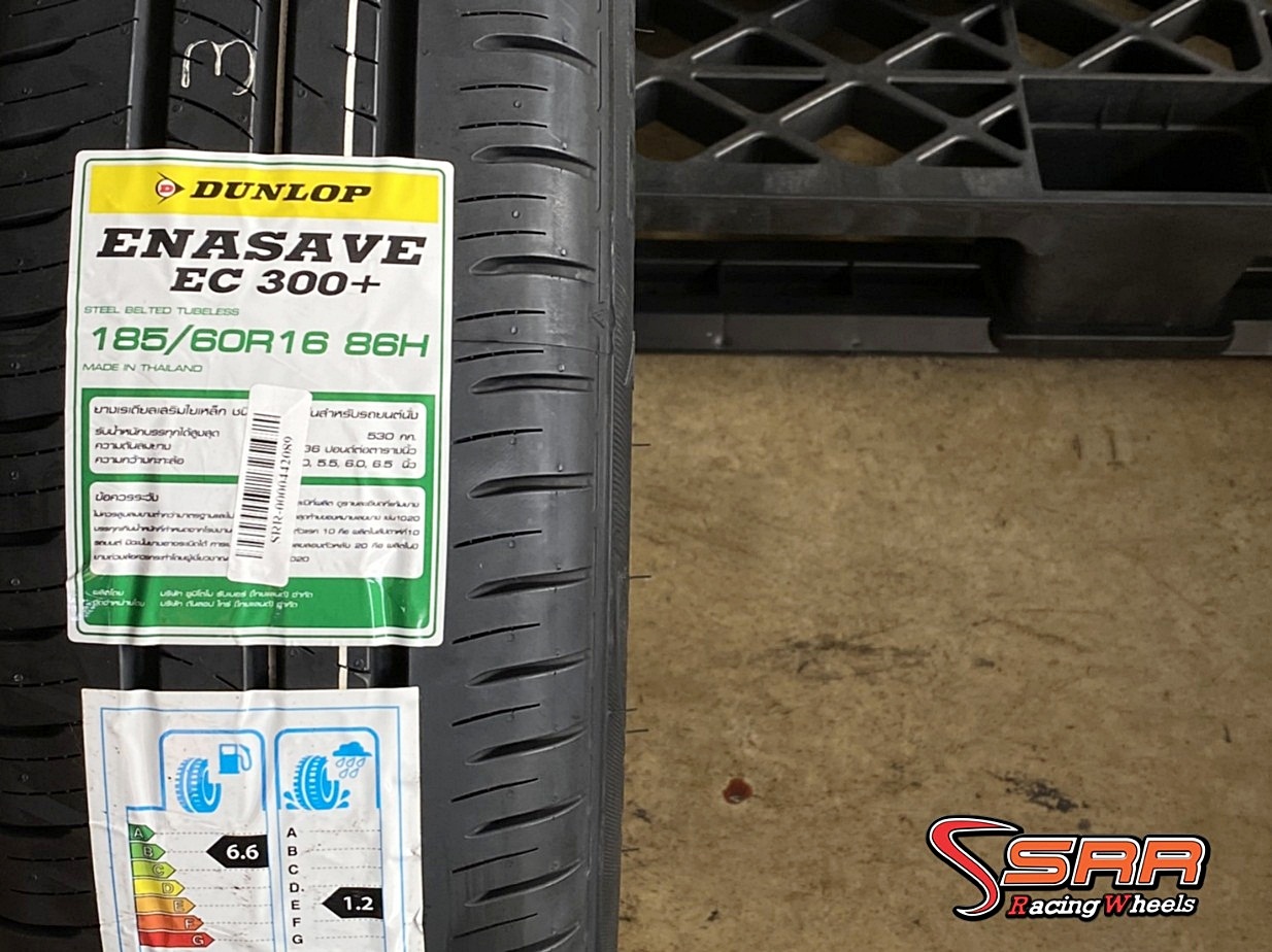 DUNLOP ENASAVE EC300+ 185/60R16 ยางใหม่ปี20 ราคาพิเศษ - ล้อแม็กซ์