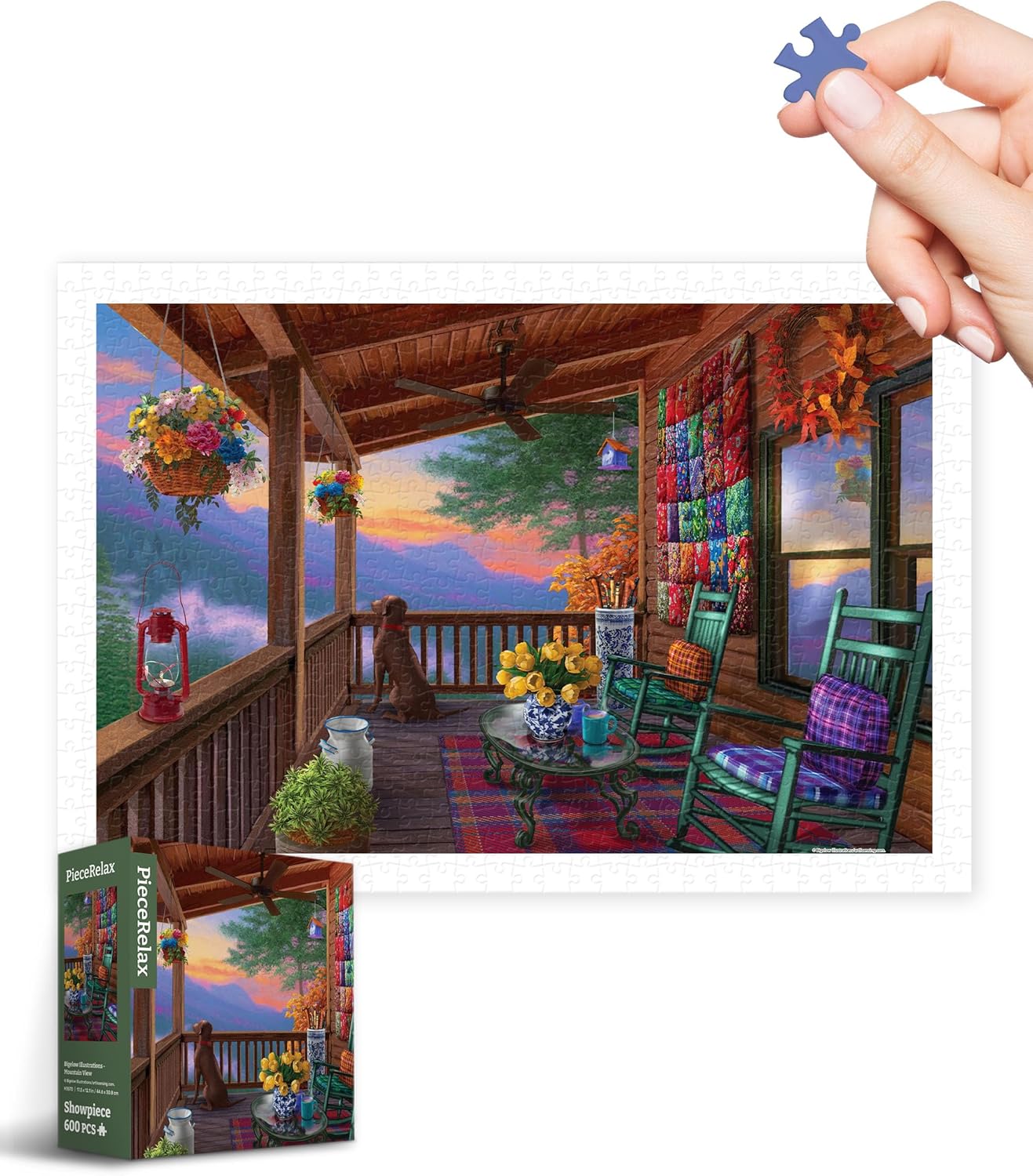 Pintoo - Mountain View by Bigelow 600 pcs.