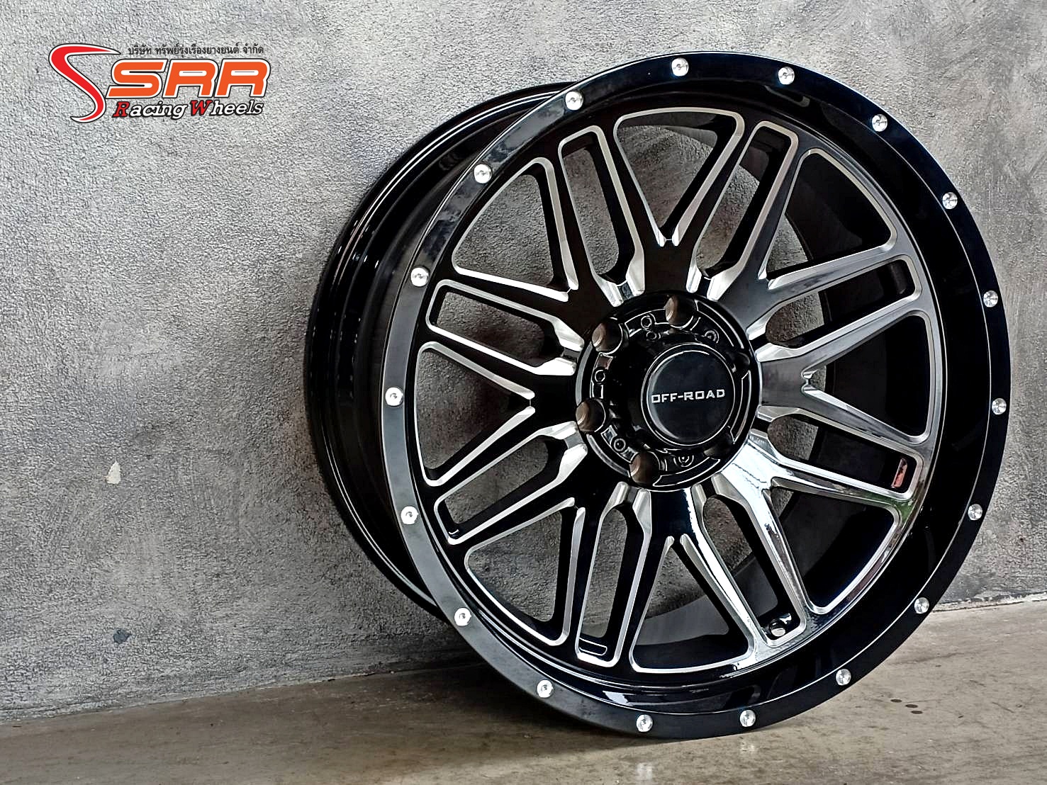 OASIS MT231 20x10 6x139.7 ET-24 Glass Black Mill